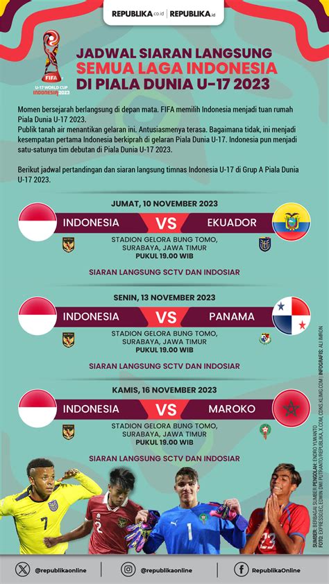 jadwal indonesia u17 2023